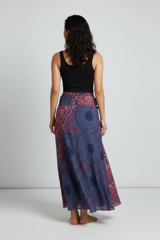 Jupe Longue Multicolore