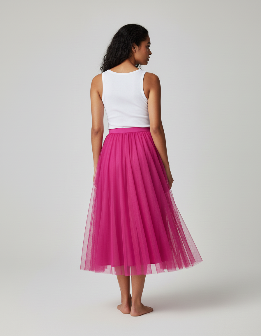 Jupe Longue Doublée