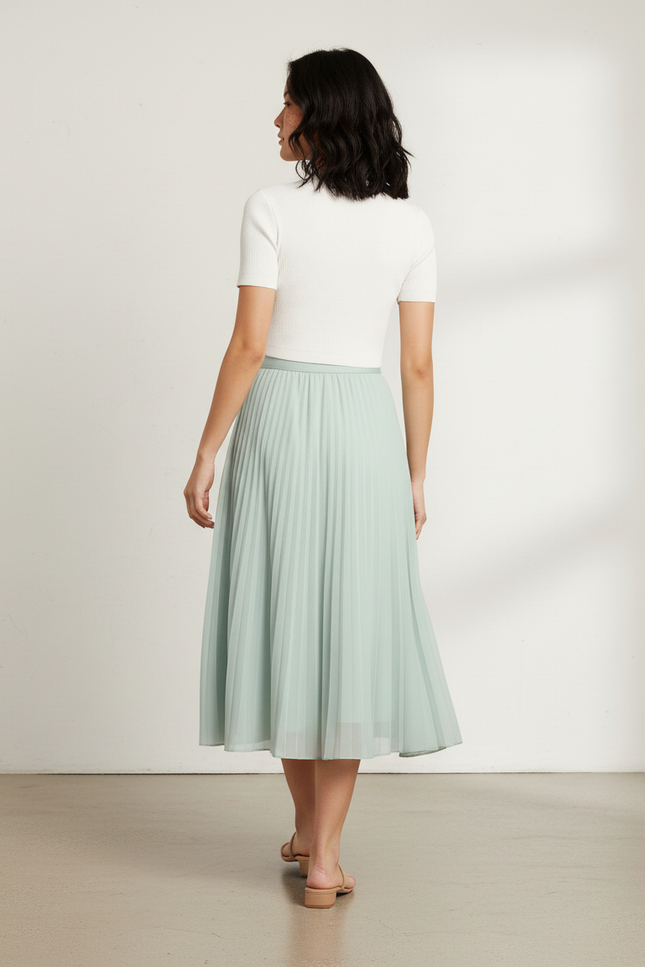 Jupe Longue Vert Menthe