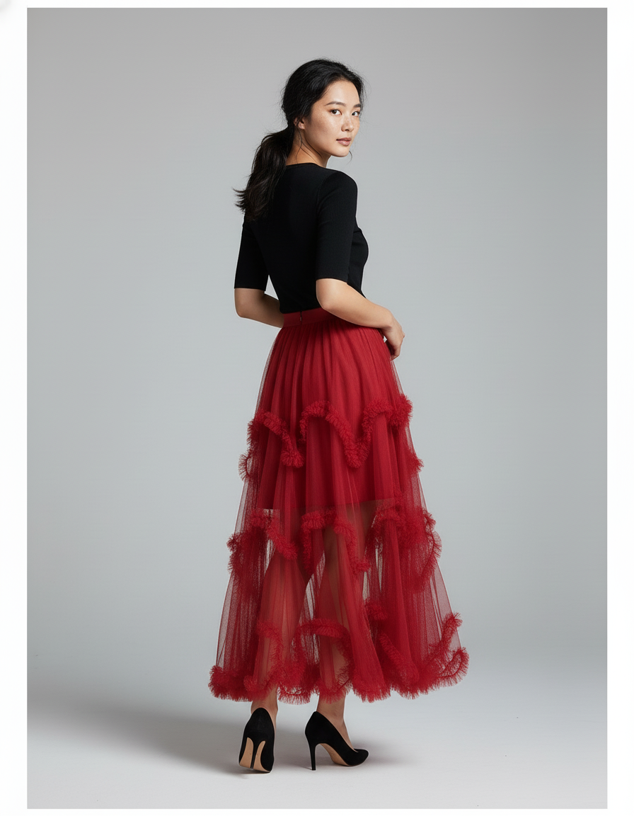 Jupe Longue Fantaisie