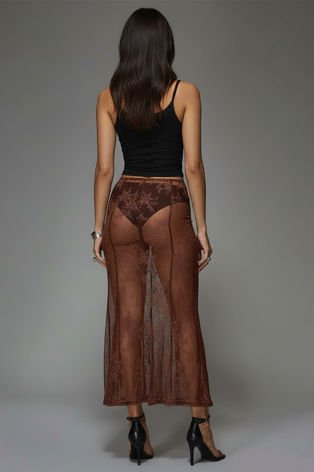 Jupe.Longue Dentelle