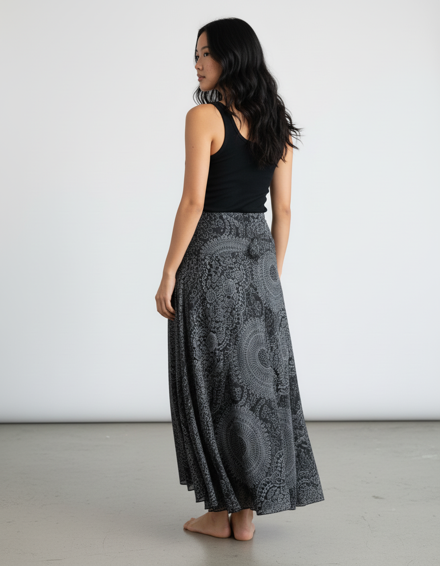 Jupe Longue Ete Fluide