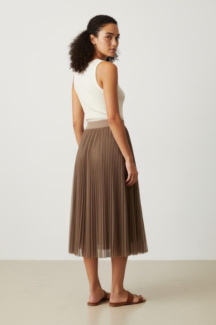 Jupe Longue Plissée Petite