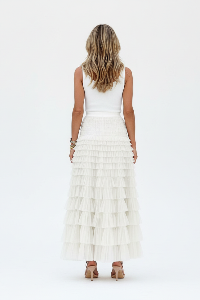 Jupe Longue Tulle Fille