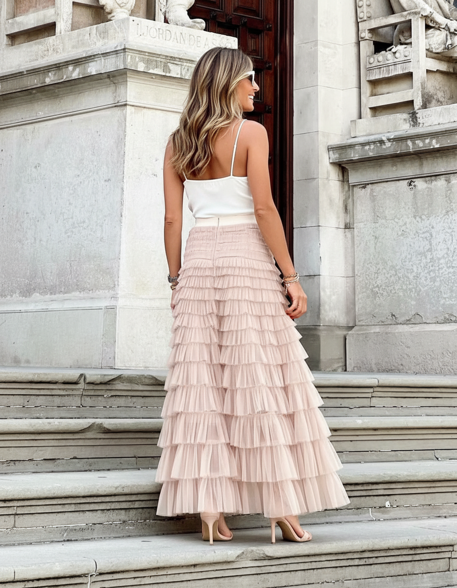 Jupe Longue Demoiselle D'Honneur