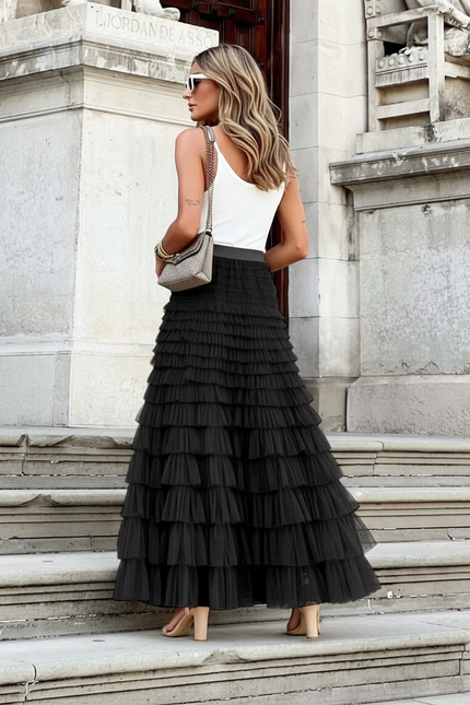 Jupe Longue Noire De Concert