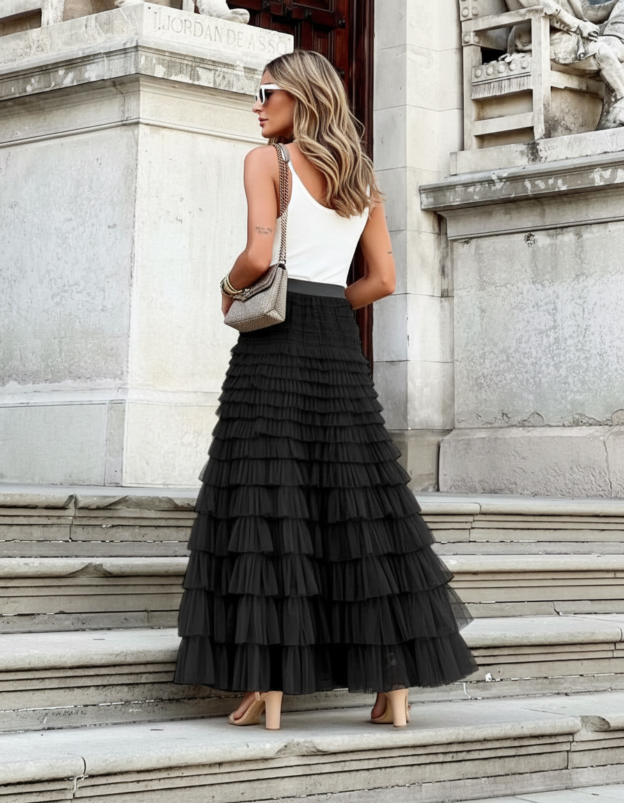 Jupe Longue Noire De Concert