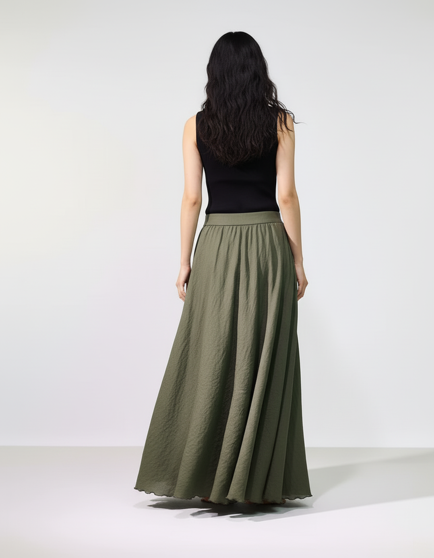 Jupe Longue Bohème Grande Taille