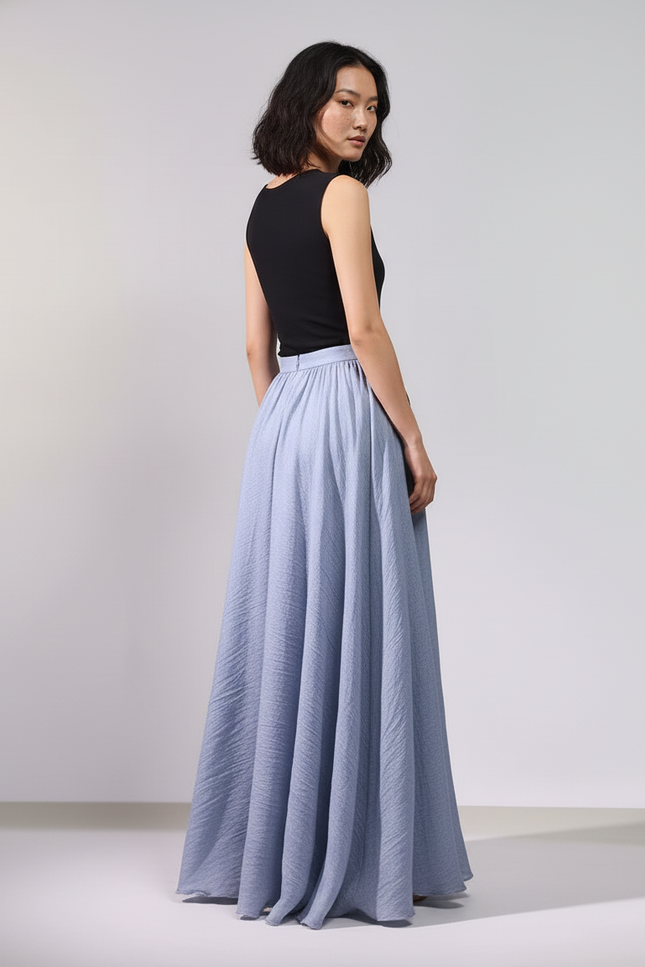 Jupe Longue Voile De Coton