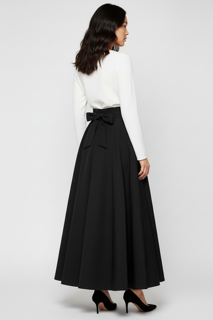 Jupe Longue Noire Portefeuille