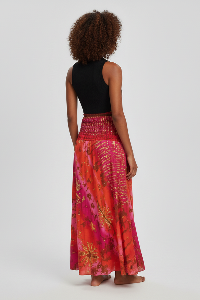Jupe Longue Tie And Dye