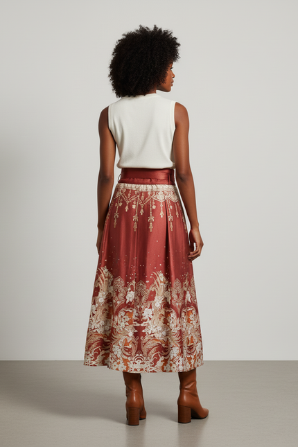 Jupe Longue Taffetas