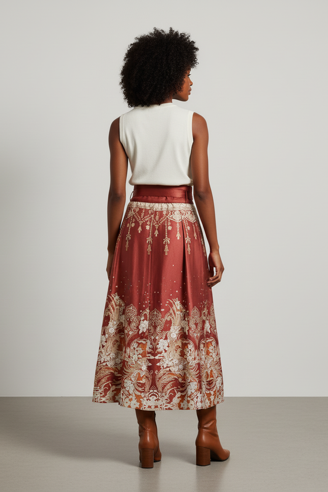 Jupe Longue Taffetas