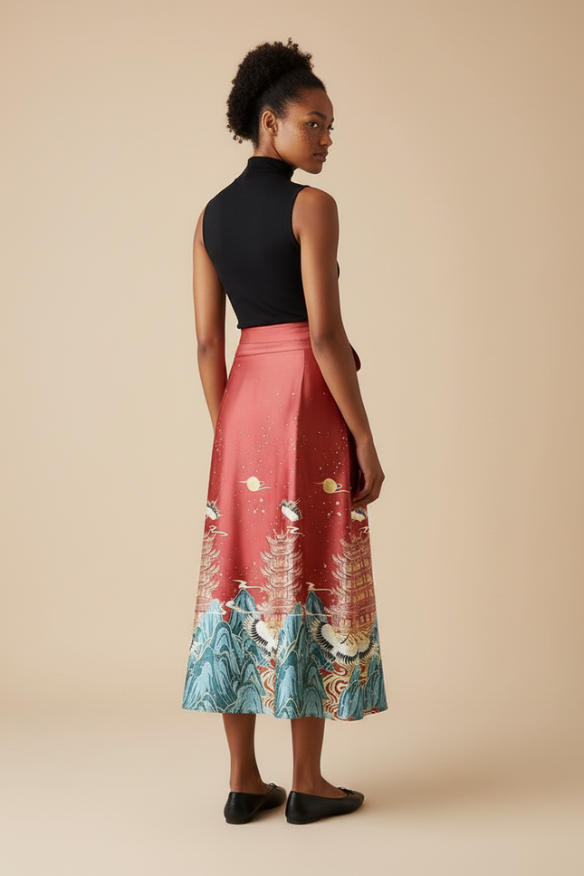 Jupe Longue Cache Coeur