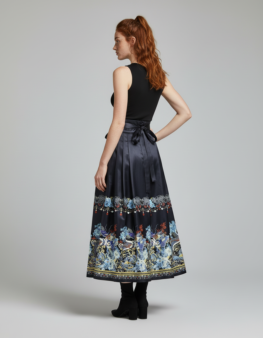 Jupe Longue Chic Grande Taille