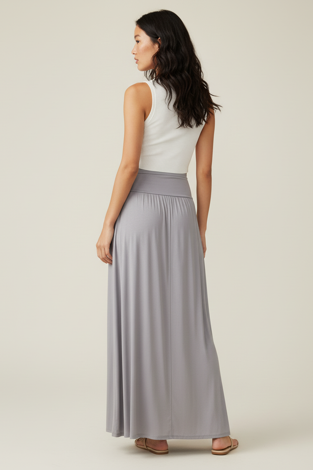 Jupe Longue Fendue Moulante