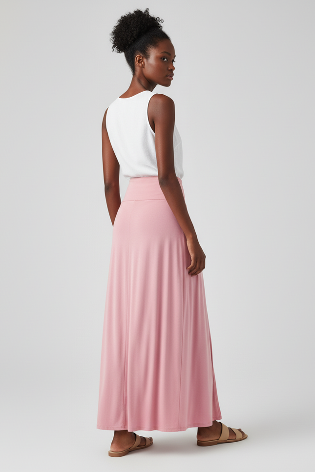 Jupe Longue Avec Fente Devant