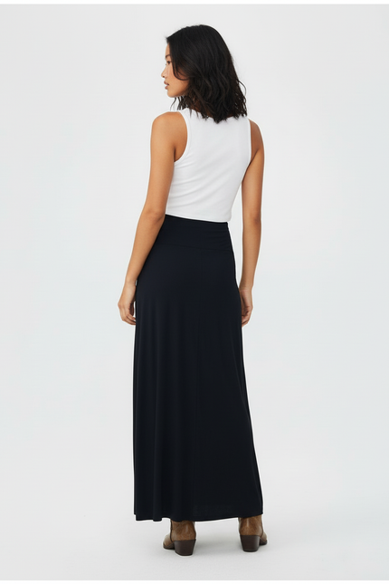 Jupe Longue Moulante Fendue