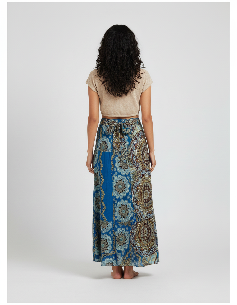 Jupe Longue Avec Fente