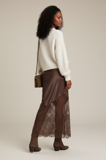 Jupe De Soirée Mi-Longue