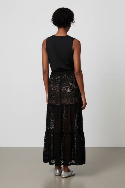 Jupe Noire Longue Boheme