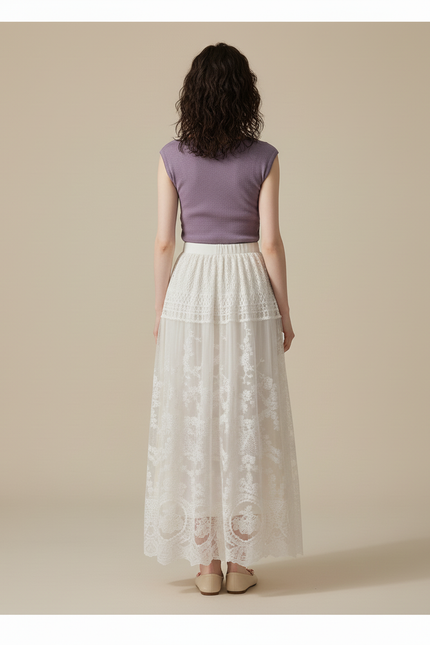 Jupe Longue Boheme Chic Mariage