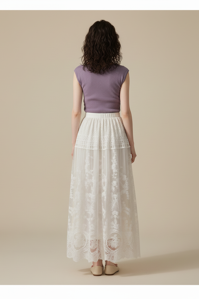 Jupe Longue Boheme Chic Mariage