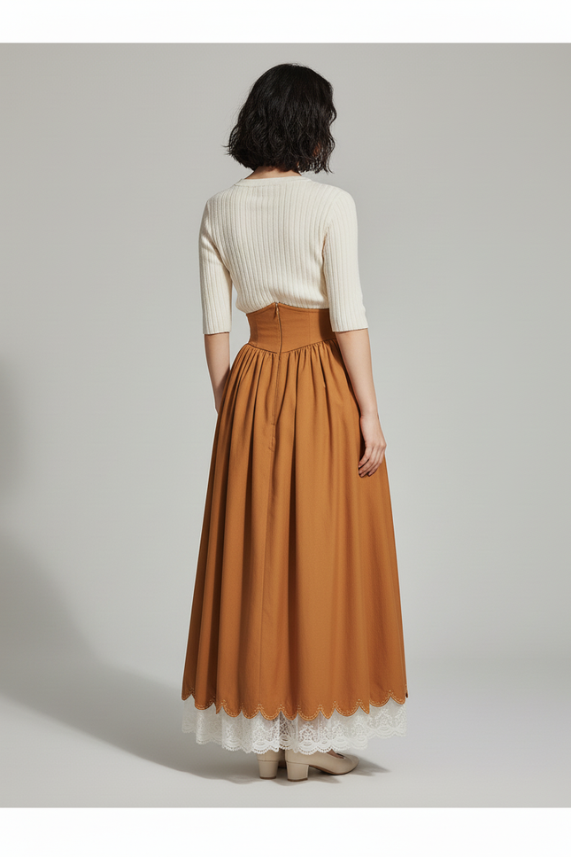 Jupe Longue Style Country