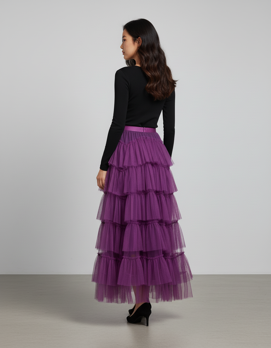 Jupe Longue Temoin Mariage