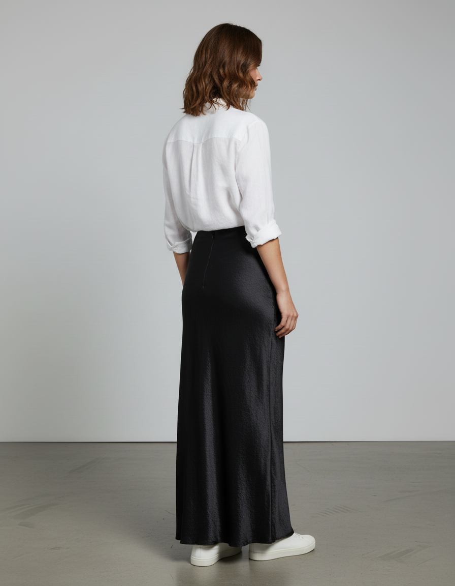 Jupe Tube Longue Noire