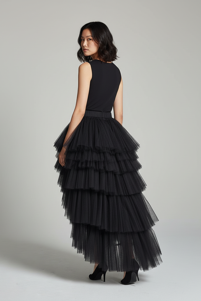 Jupe Tulle Courte Devant Longue Derriere