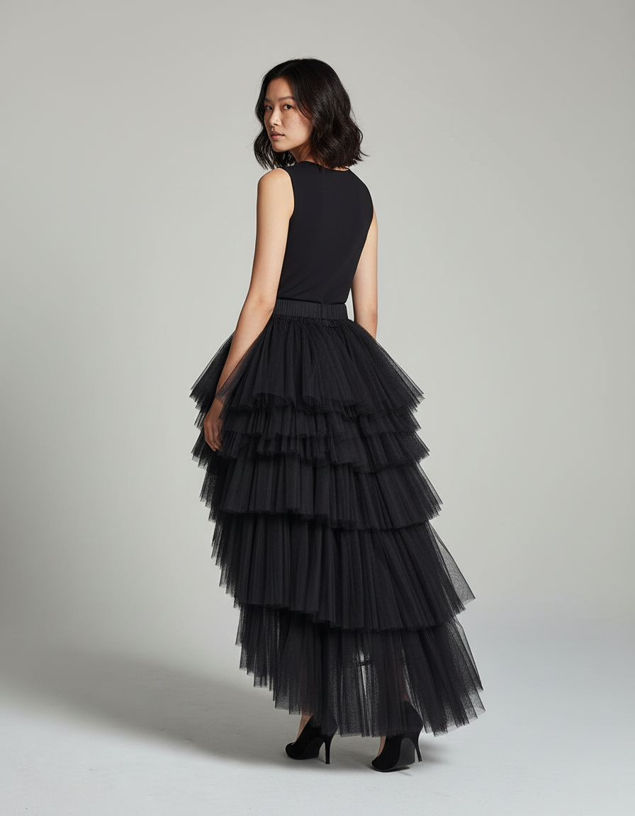 Jupe Tulle Courte Devant Longue Derriere