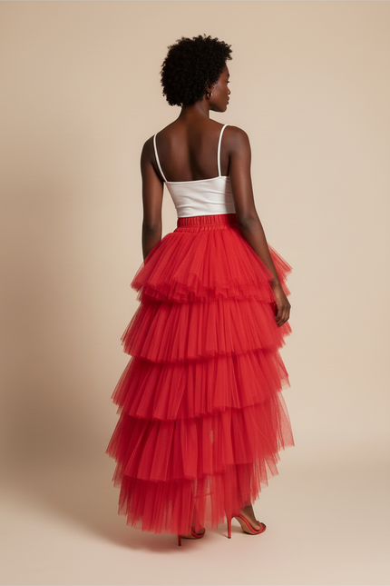 Jupe Courte Devant Longue Derrière