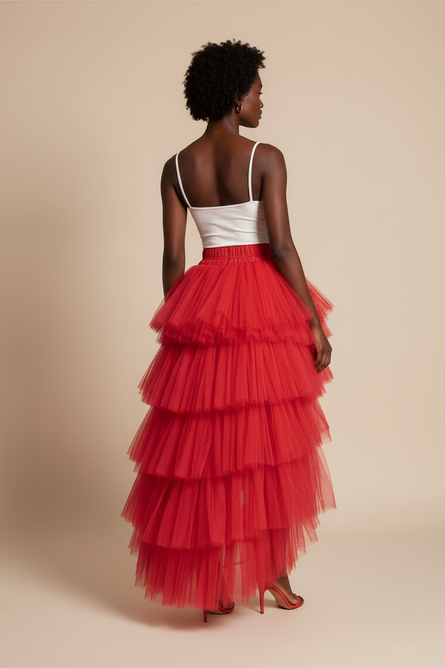 Jupe Courte Devant Longue Derrière