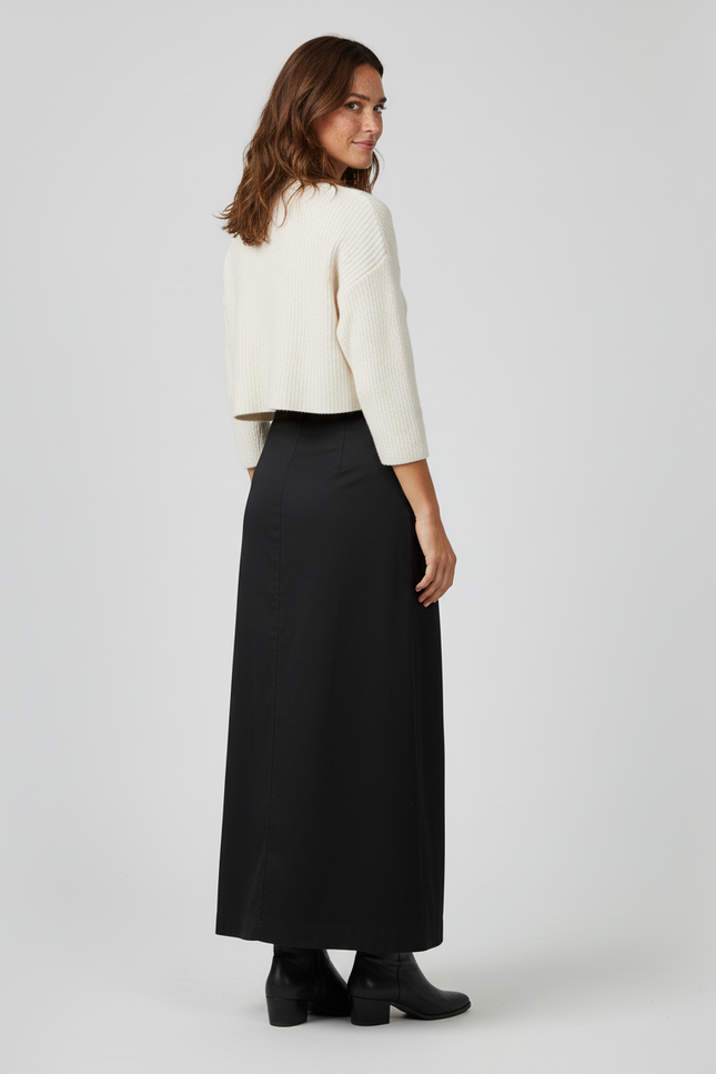 Jupe Longue Avec Boutons