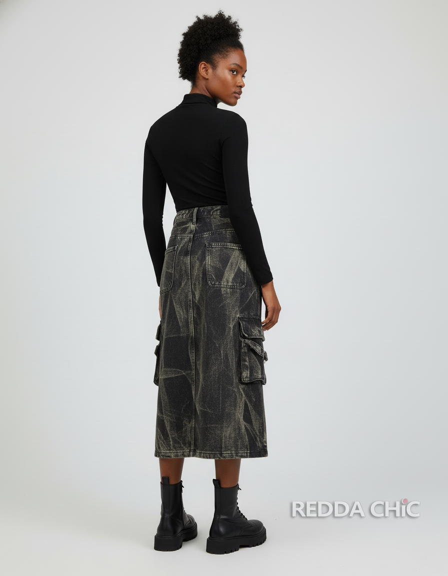 Jupe Longue Cargo