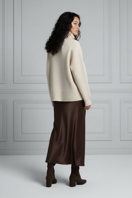 Jupe Longue Chocolat