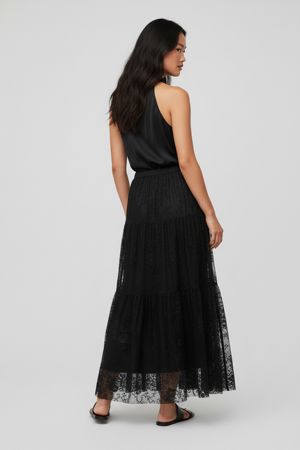 Jupe Longue Noire Gitane