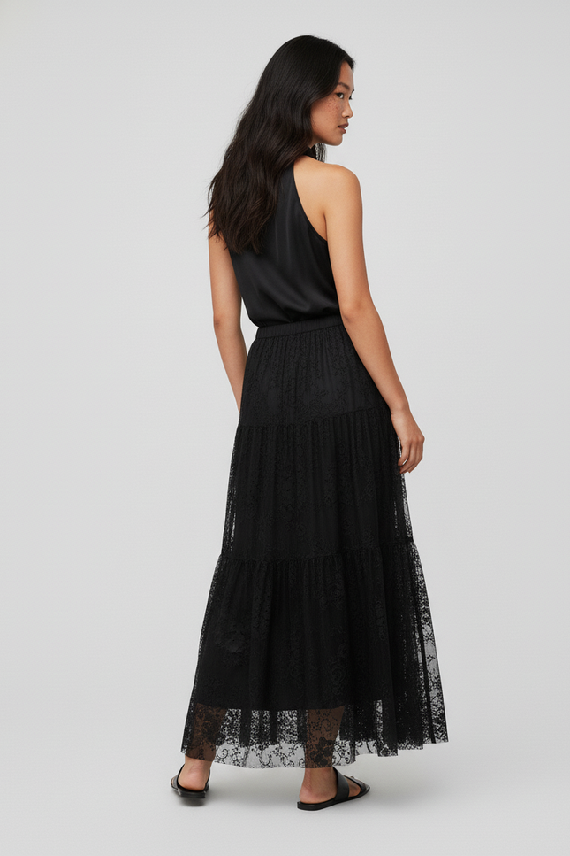 Jupe Longue Noire Gitane