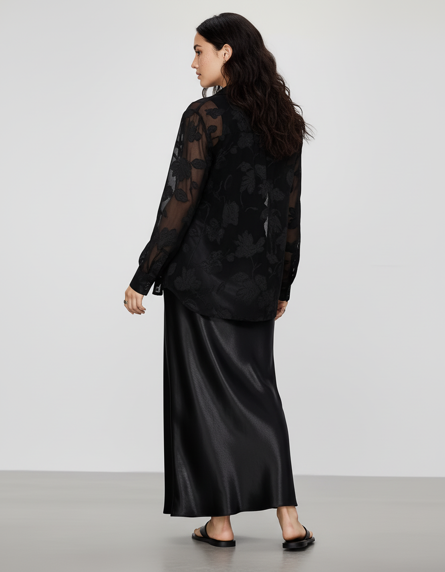 Jupe Droite Longue Classique