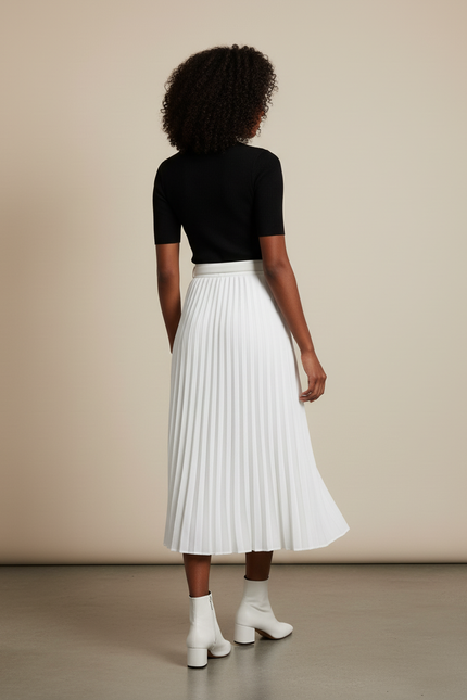 Jupe Boutonnée Longue