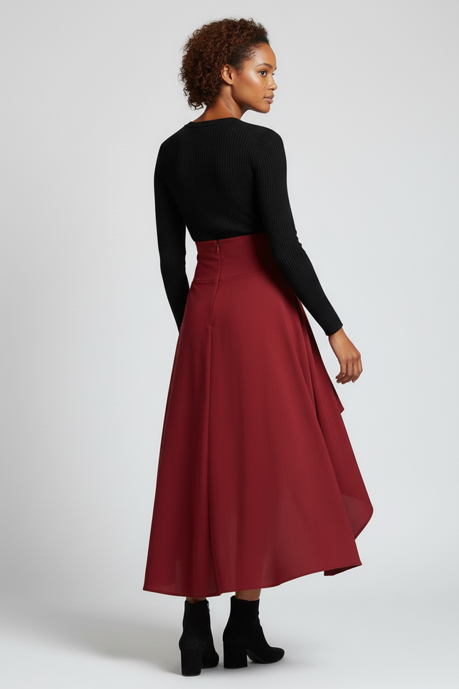 Jupe Courte Devant Longue Derrière Bohème