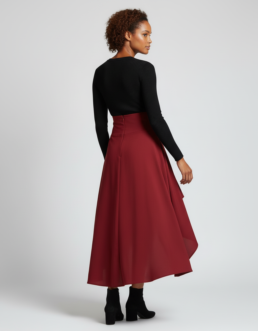 Jupe Courte Devant Longue Derrière Bohème