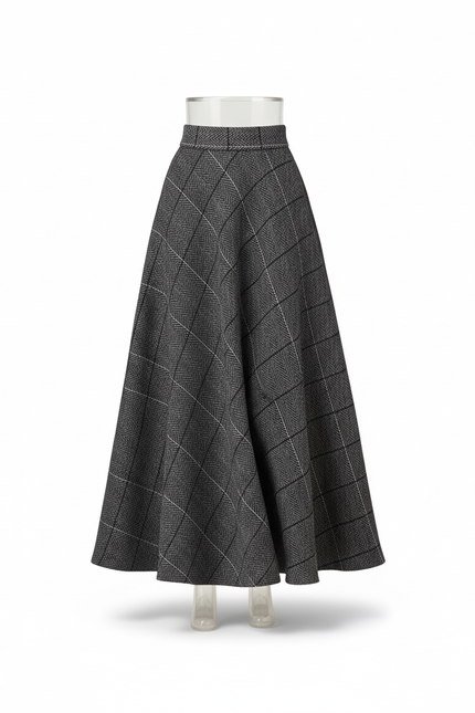 Jupe Longue Prince De Galles