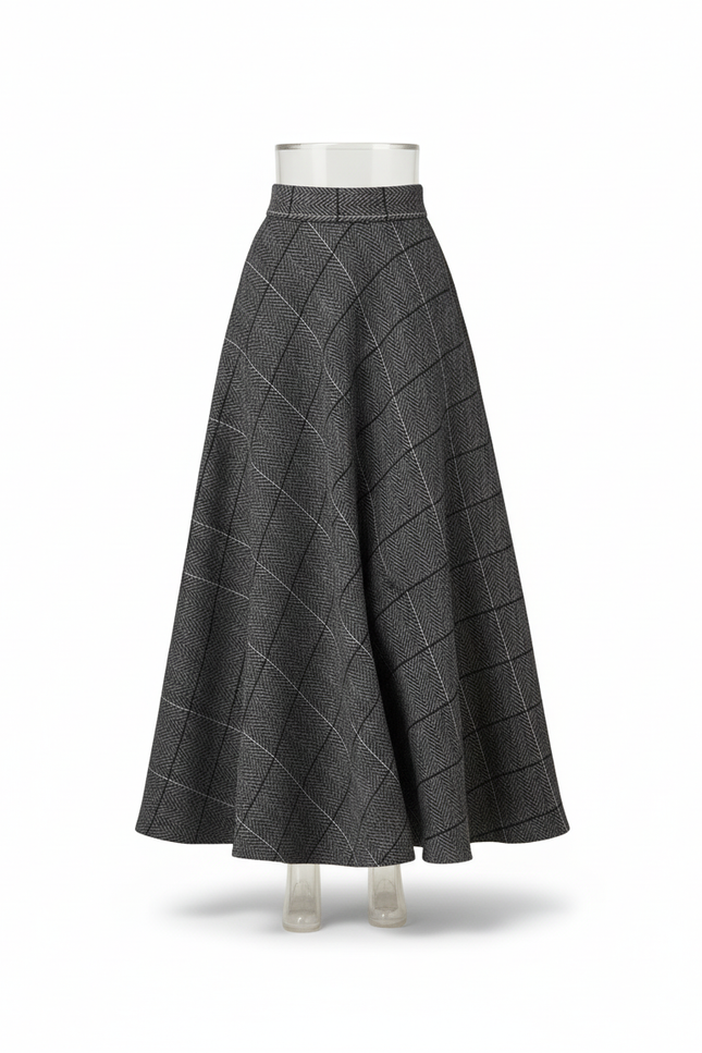 Jupe Longue Prince De Galles
