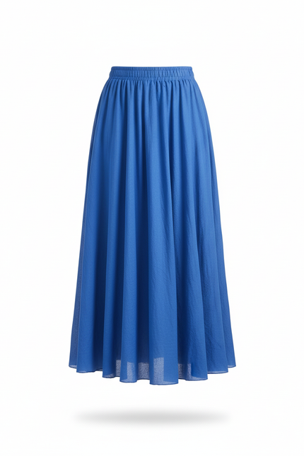 Jupe Longue Bleu Roi