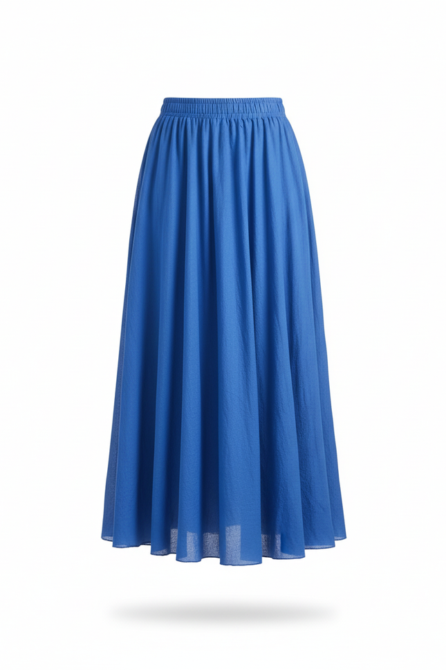 Jupe Longue Bleu Roi