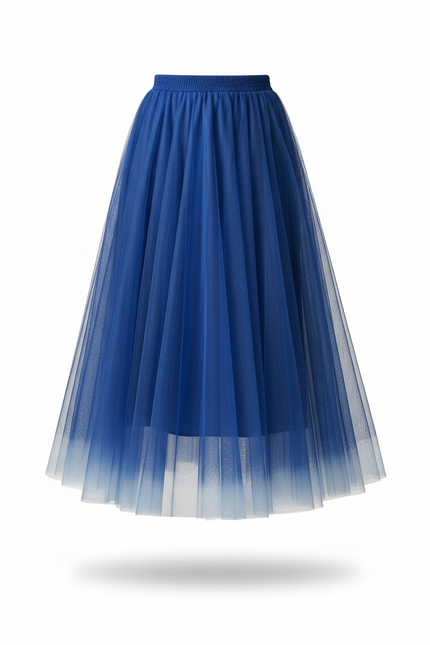 Jupe Longue Plissée Tie And Dye