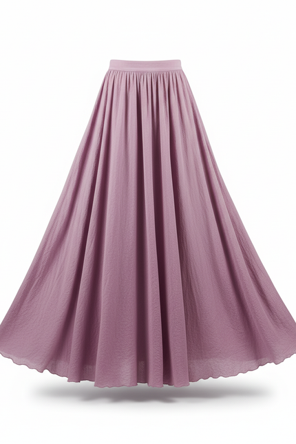 Jupe Longue Froissée