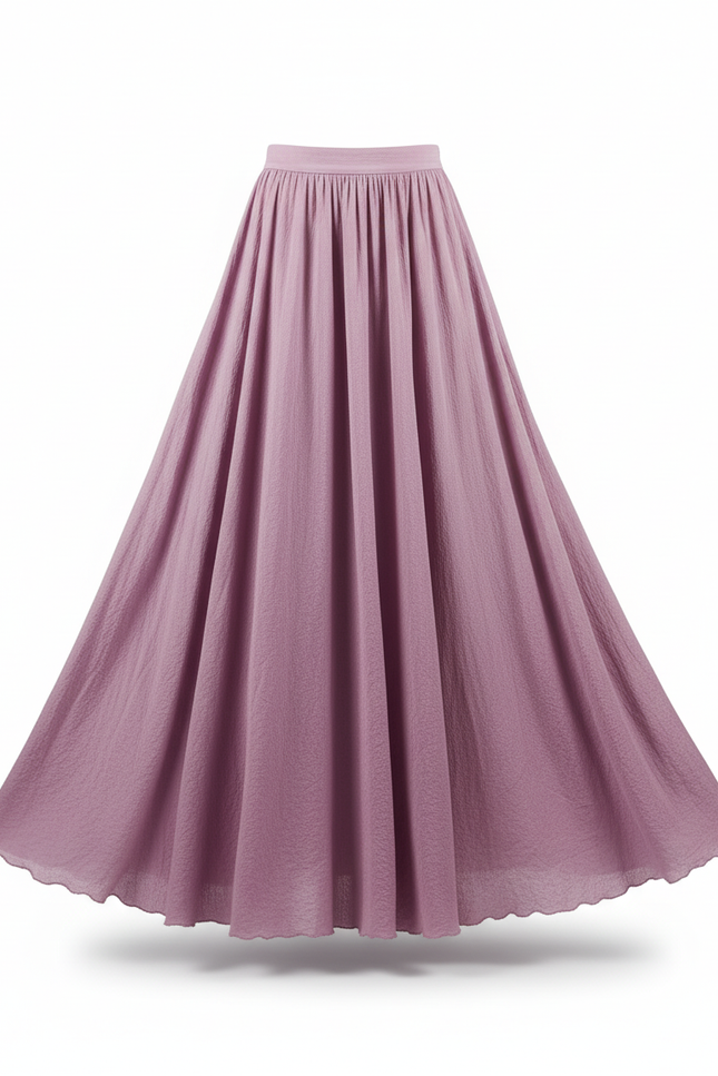 Jupe Longue Froissée